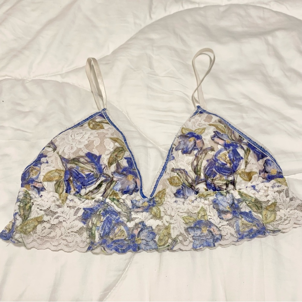 💫3/$20 Hanky Panky Bralette in Floral Print - Picture 2 of 4
